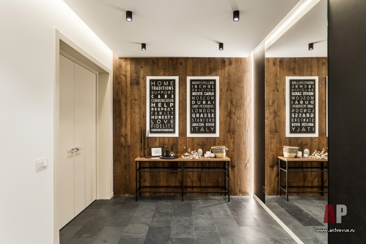 现代阿尔卑斯风格两层别墅室内设计丨俄罗斯莫斯科丨格里戈里耶夫·德米特里,格里戈里耶娃·达里娅-7