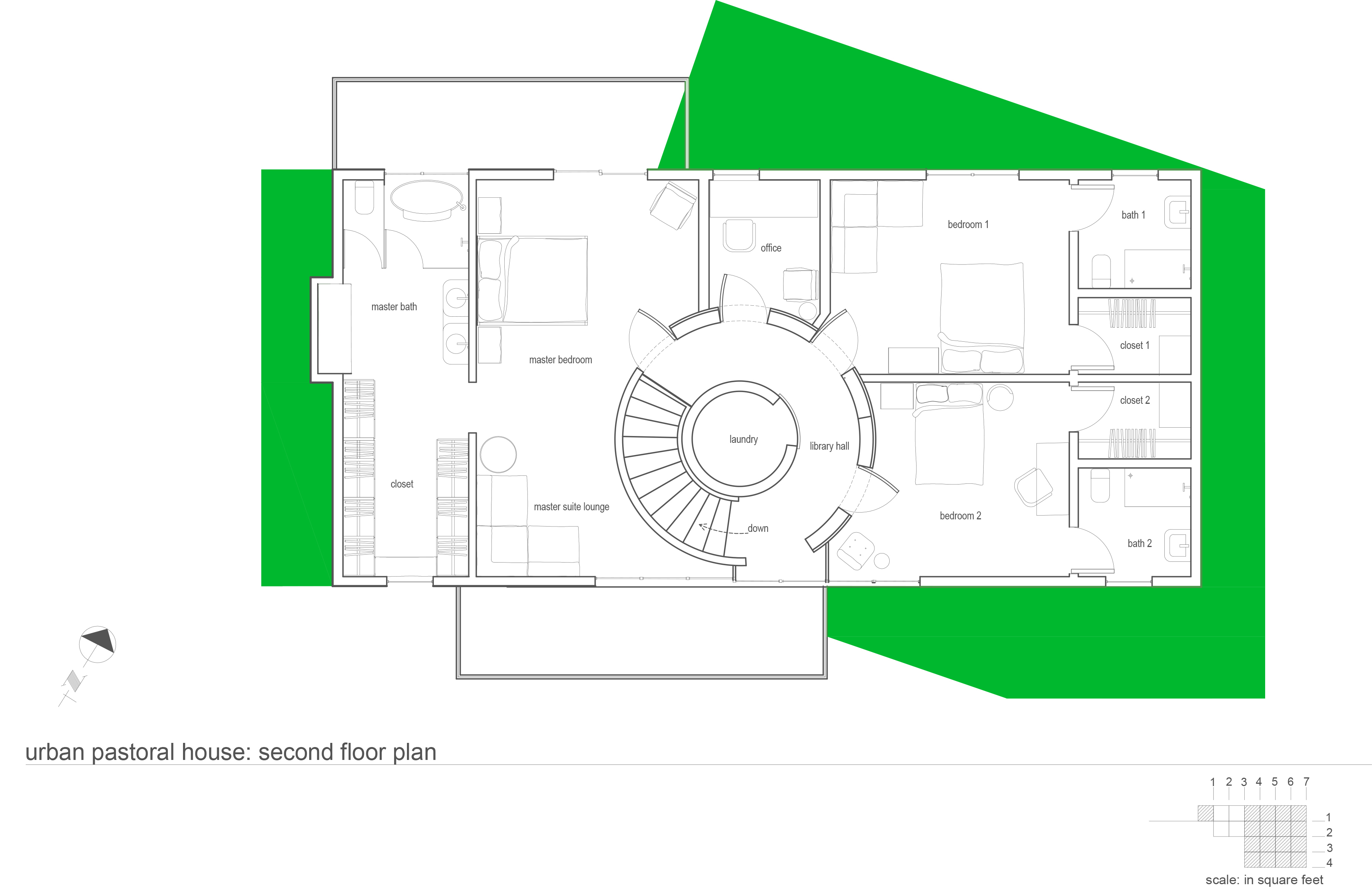 都市田园住宅丨dk designhouse-34
