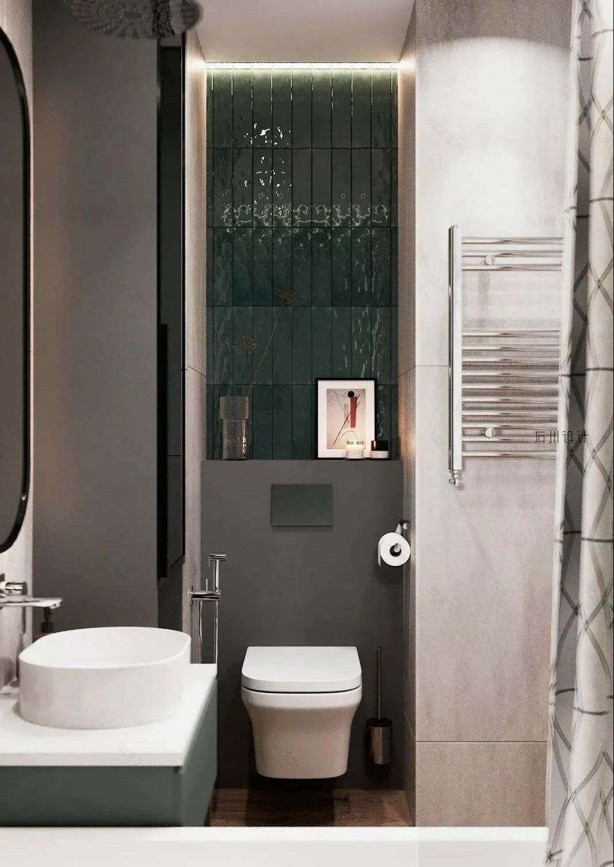 复古墨绿+原木轻奢-26