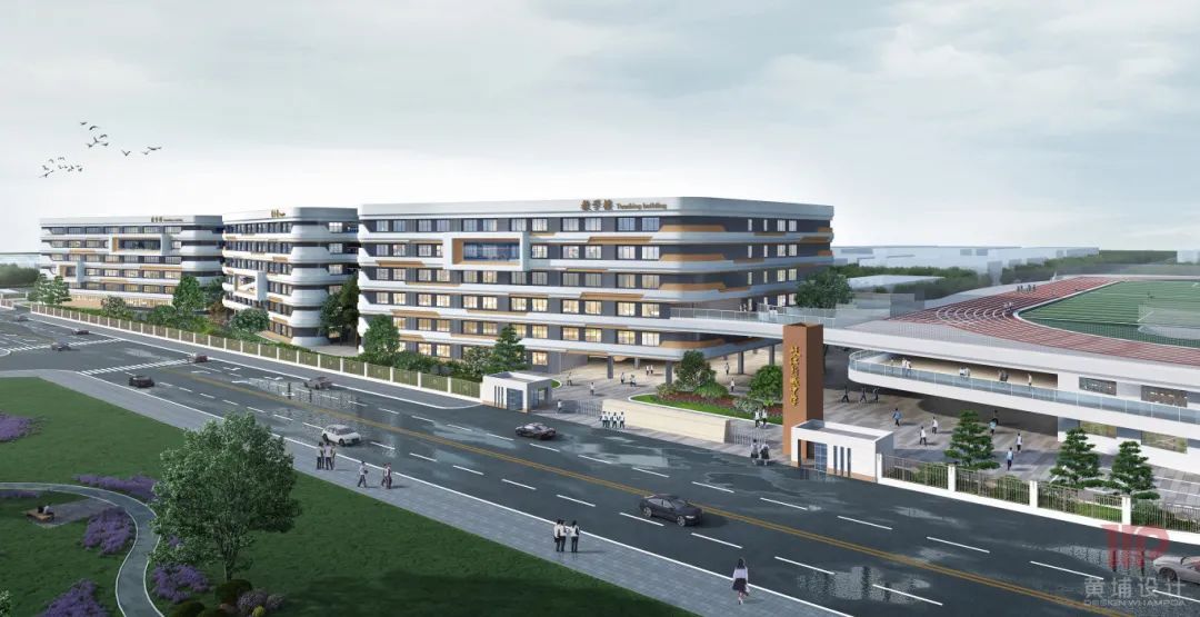 “古典与现代”立体化校园设计｜中山市东区松苑中学-83