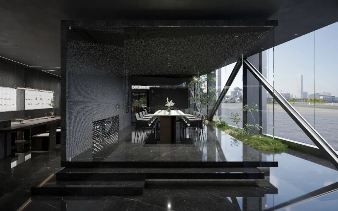 周笙笙展厅设计 | 880m²天津南玻节能科技体验展厅-17