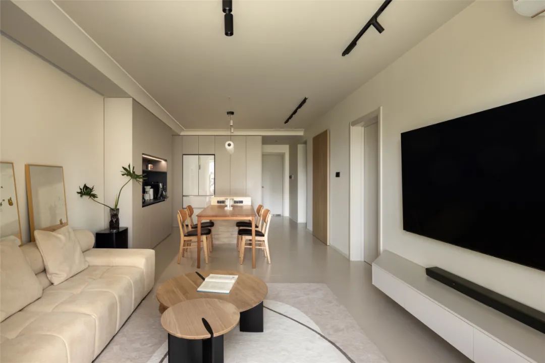 奶油极简风小户型家居-10