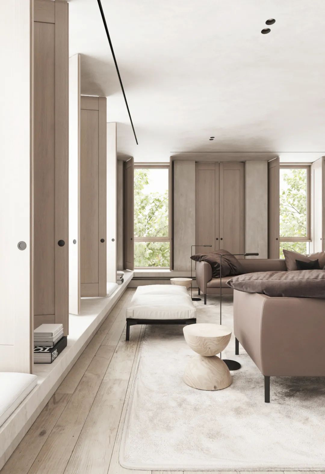 乌克兰设计师 Vitaliy Vorobey 的极简主义空间设计-46