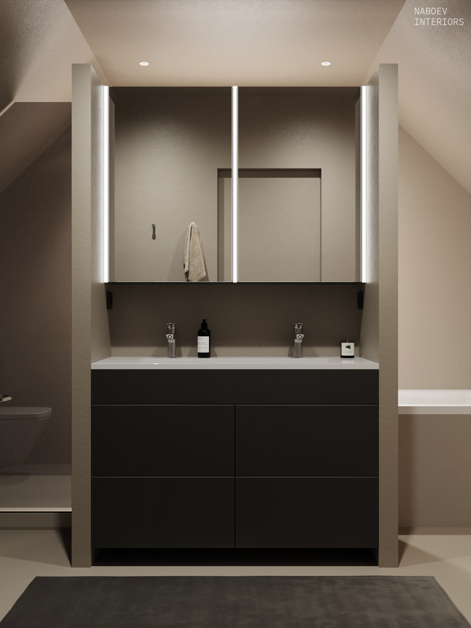 学校街住宅“Formula”室内设计项目-31