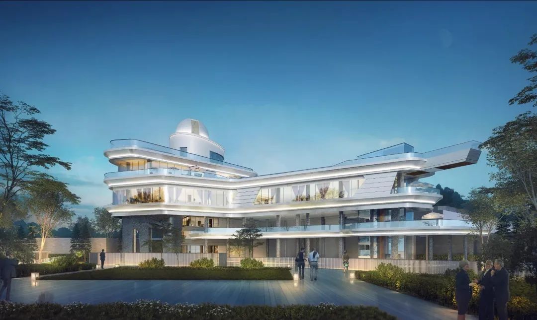 南宁中海半山壹号悬浮会所 | 宇宙飞船造型融入空间设计-6