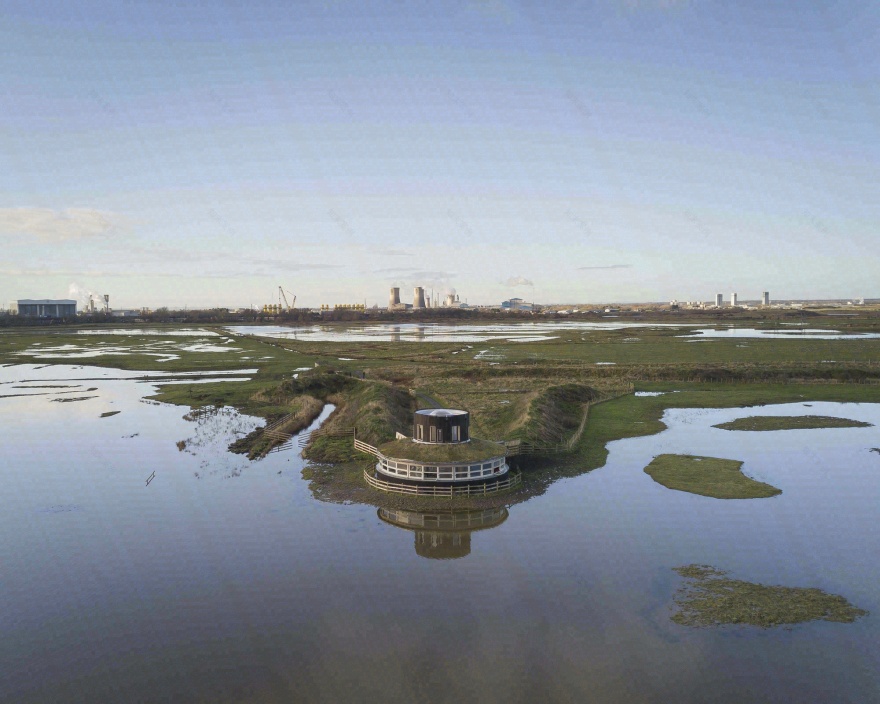 索尔索姆池塘鸟类隐蔽所丨英国丨Child Graddon Lewis-16