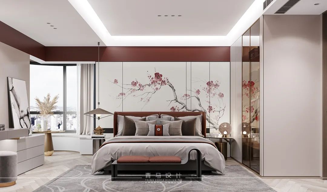 玉泉苑新中式别墅设计丨中国咸阳丨青马别墅空间设计-56