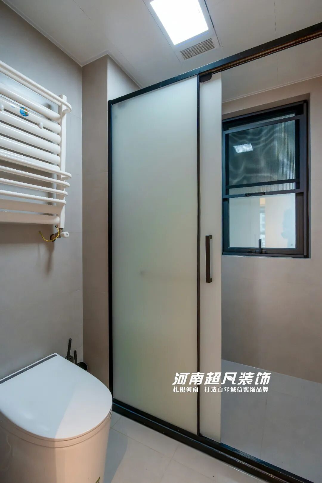 完工首发丨金水区美盛教育港湾，110平黑白灰极简风，色彩纯粹层次丰富-196