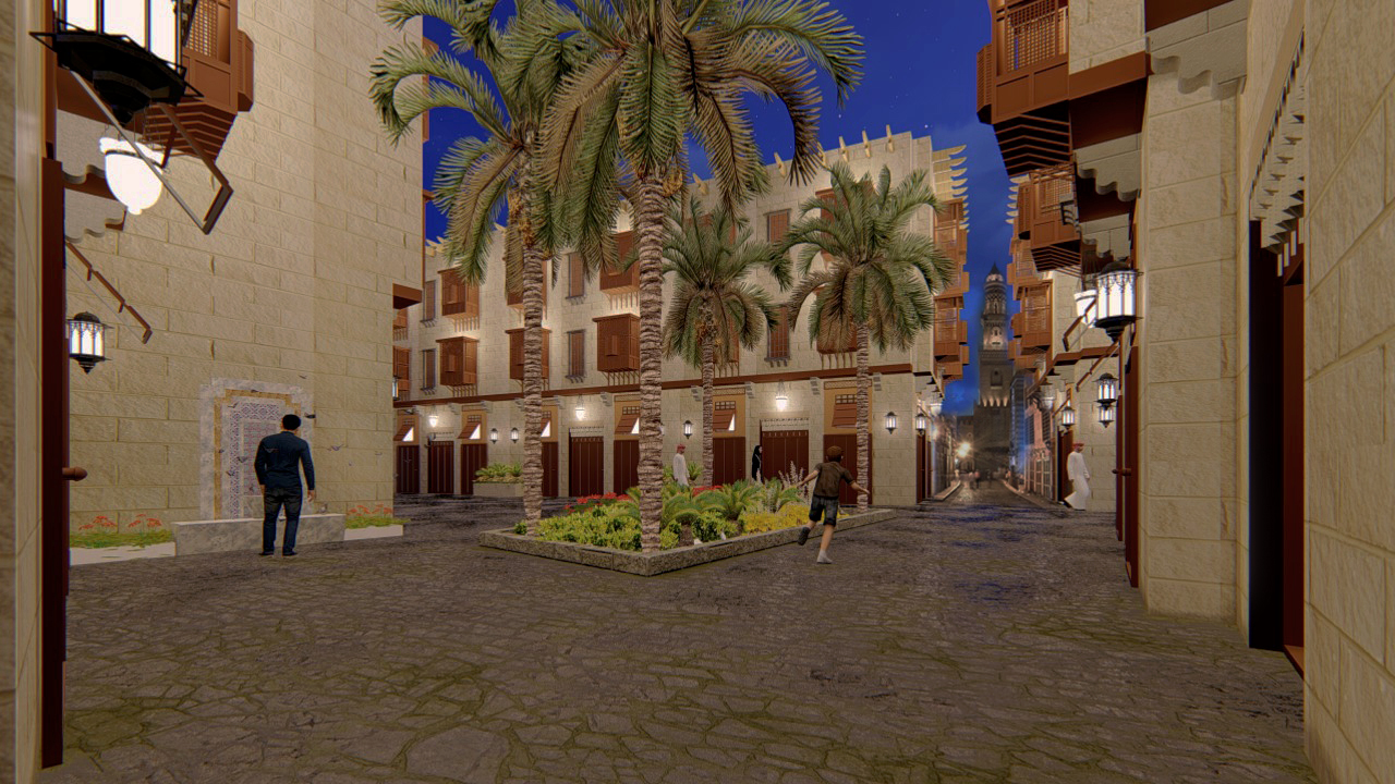 RE-DESIGEN OF RESIDENTIAL CLUSTERS in ARAB AL YASSAR-1