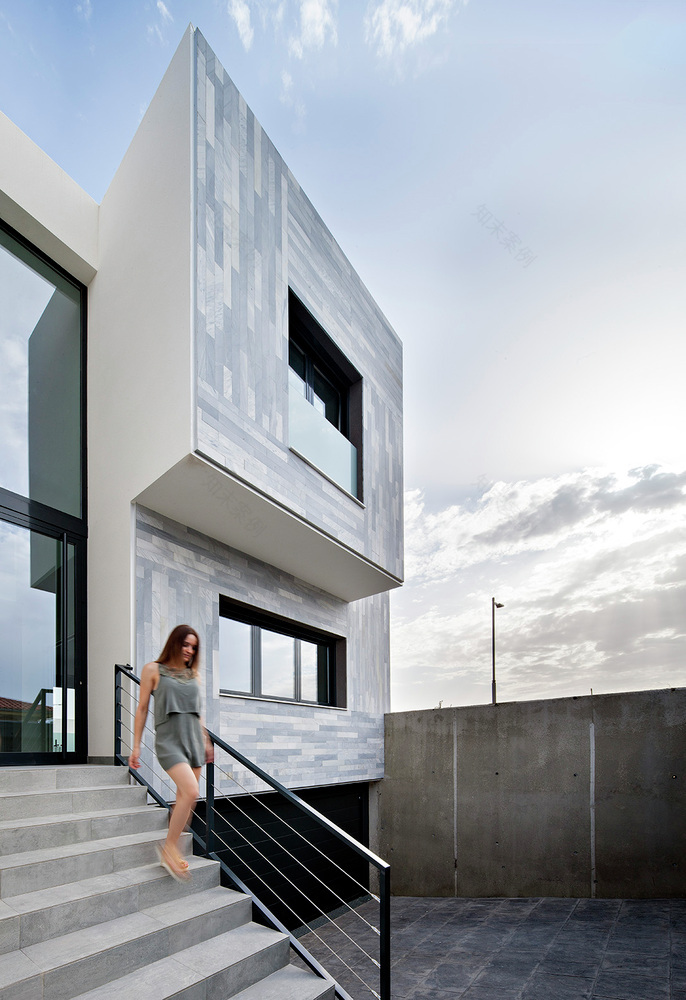 西班牙 A&N 别墅 | 空间与光的游戏-52