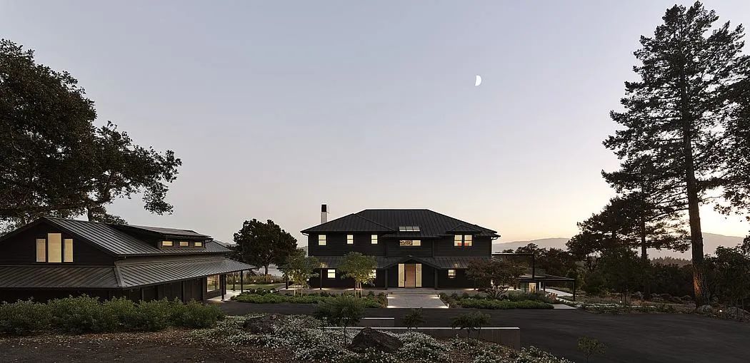 轩尼诗湖畔现代别墅设计丨Signum Architecture-19