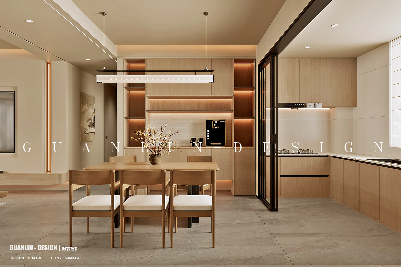 宋式美学 中式的浪漫 文人的气息丨中国青岛丨冠霖設計-37