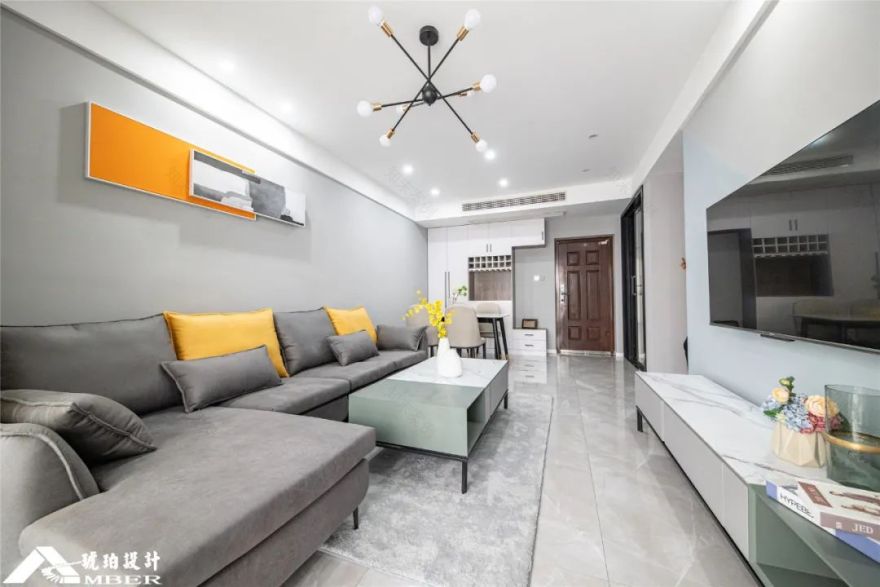 中海凤凰熙岸,现代简约婚房设计,独立衣帽间巧规划-54