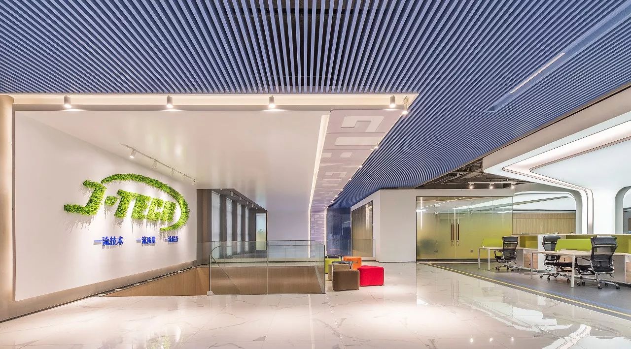 广州佳德环保科技总部办公楼——立体定制办公空间-14