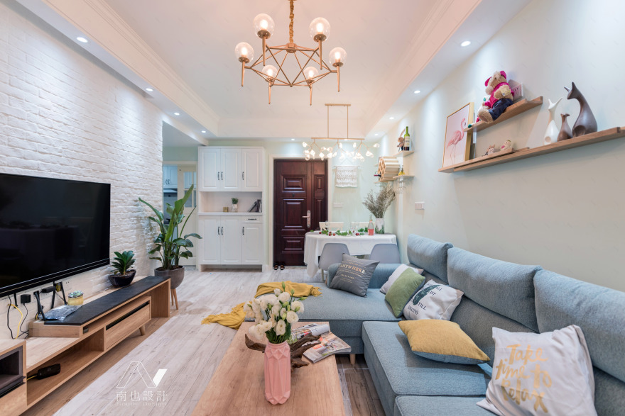 重庆富洲新城 52 平北欧风小户型设计-35