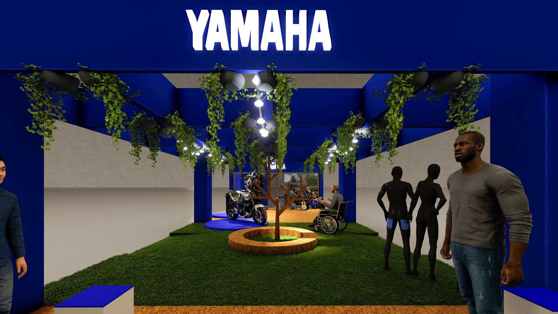 Stand Yamaha-6