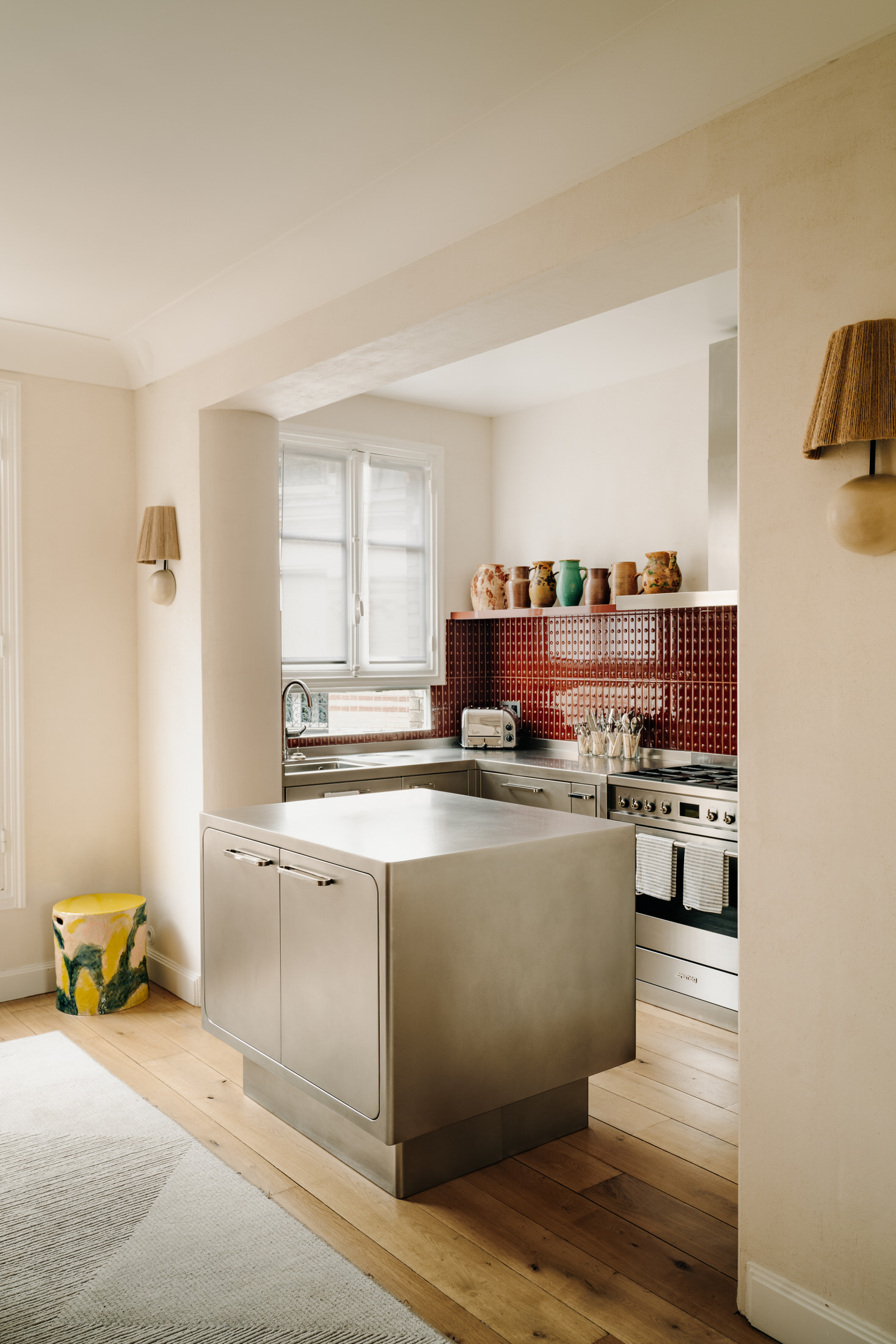 Eclectic Elegance: Turenne Apartment in Paris by Alicia Luxem.-5