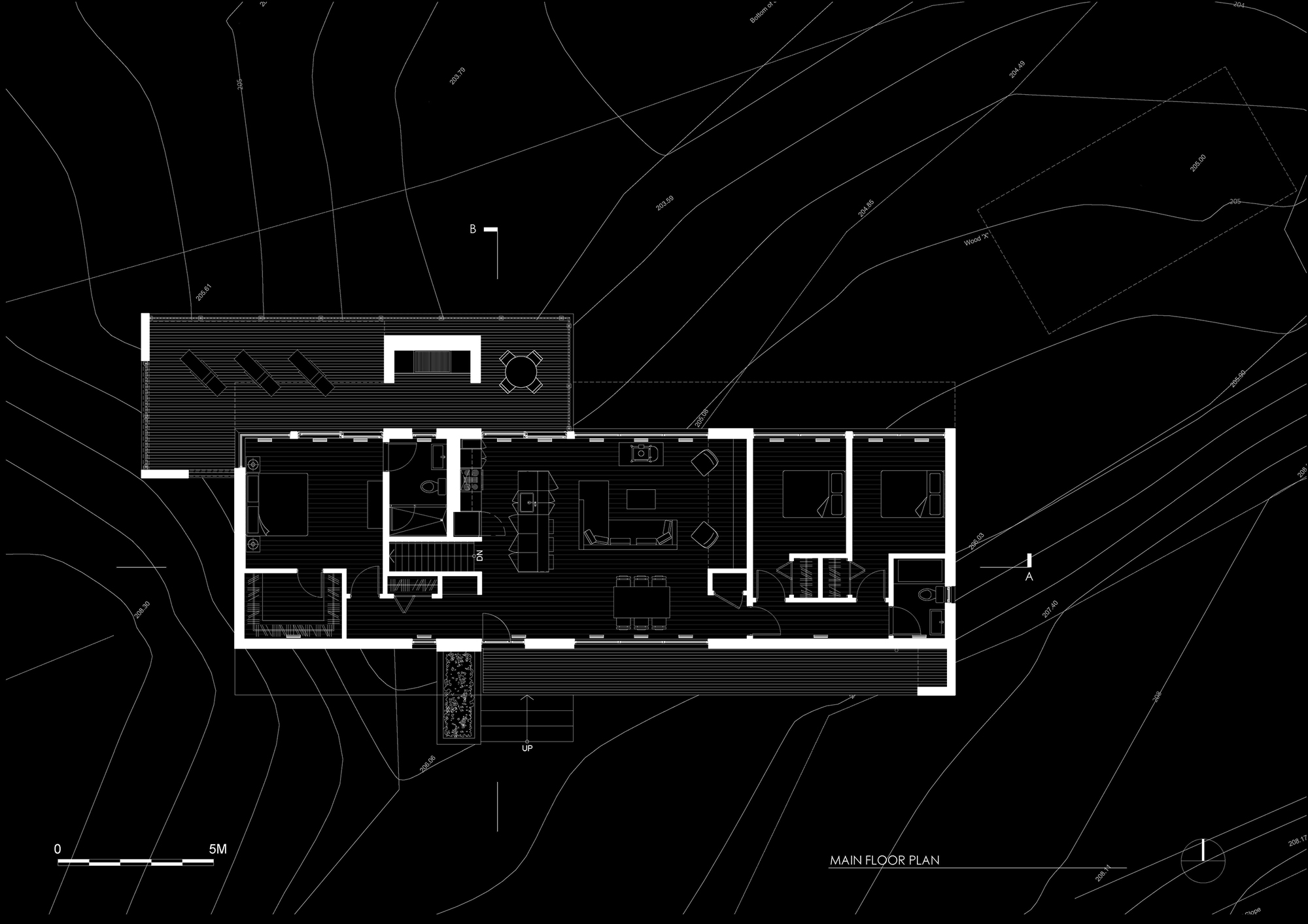 肯纳贝克湖边小屋丨加拿大丨Zerafa Studio-23