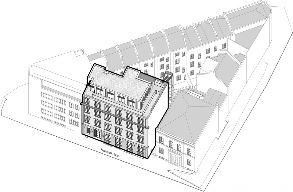 Hayward&s Place仓库大楼改造-5