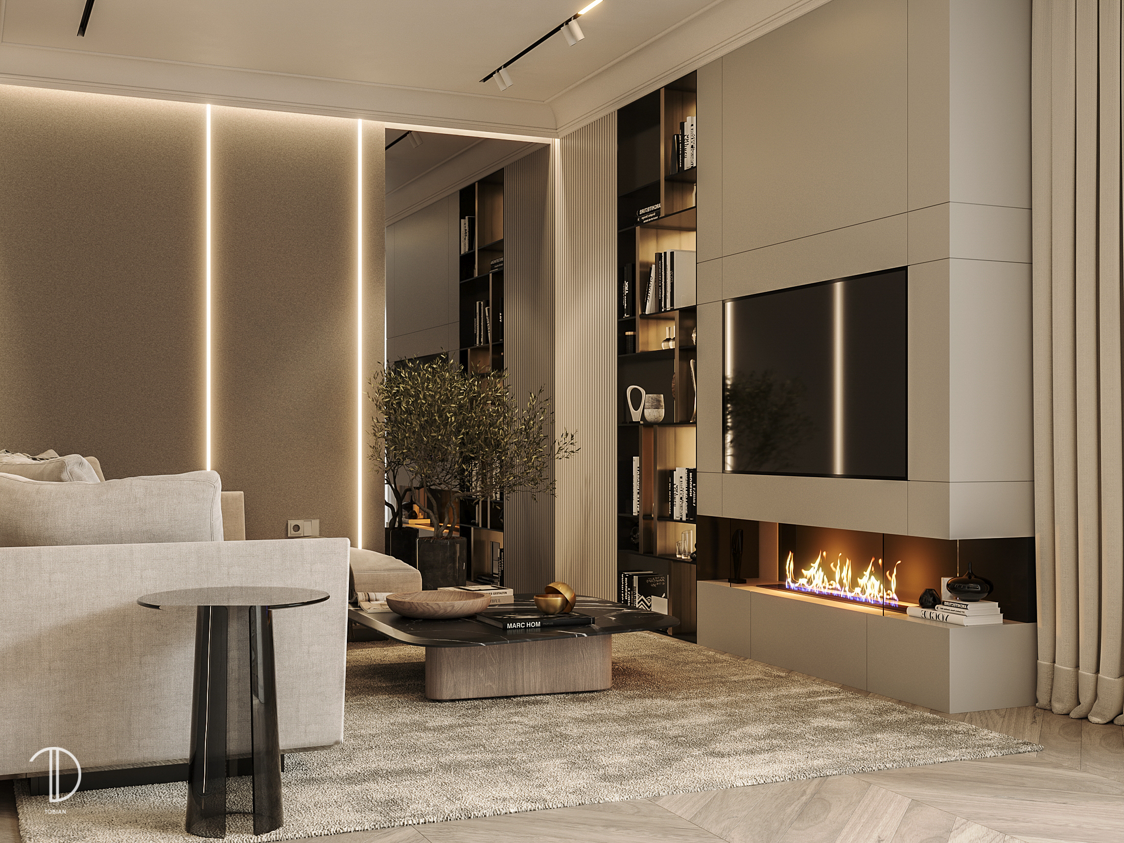 STONE PARK 别墅室内设计-91