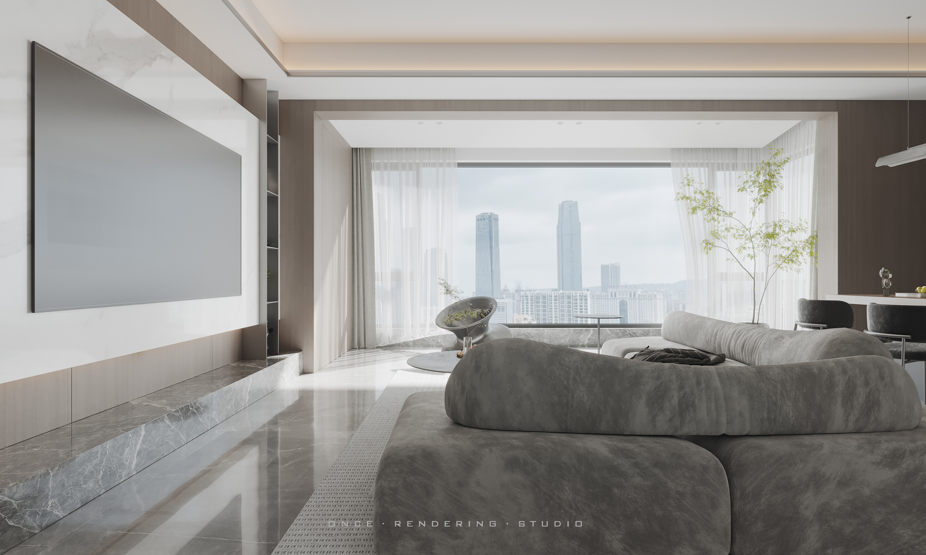 几个空间渲染合集丨ONCE·RENDERING·STUDIO-3