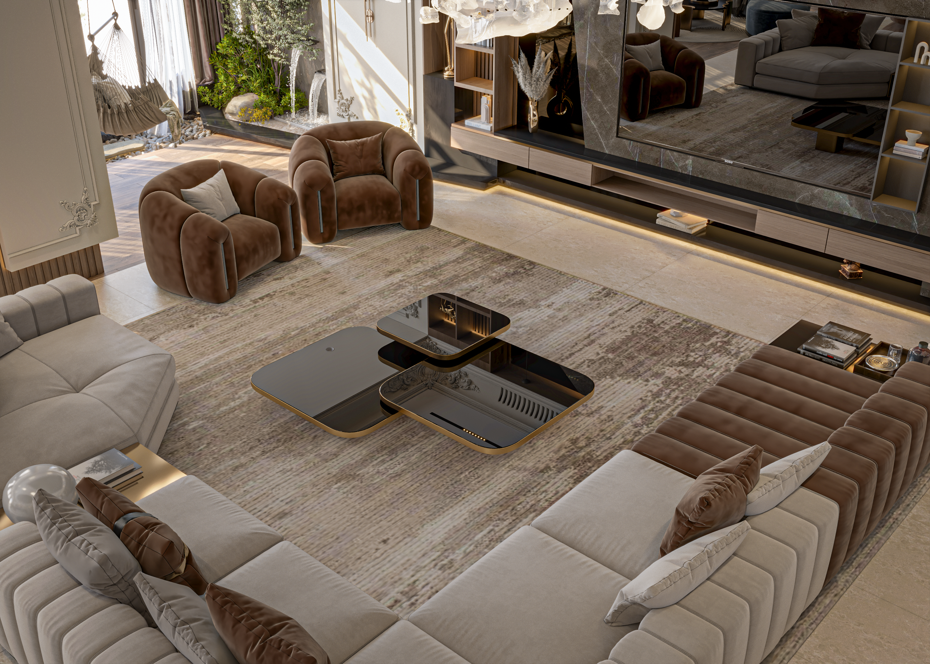 Elegant Neo Classic Reception-9