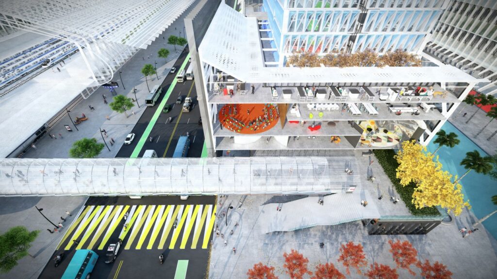 将创新教育学习环境融入公共交通导向型开发丨LPA Inc-17