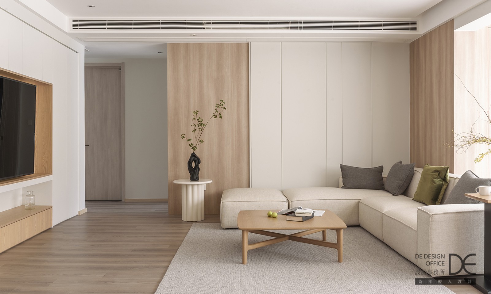 121㎡原木自然风丨DE设计事务所-29