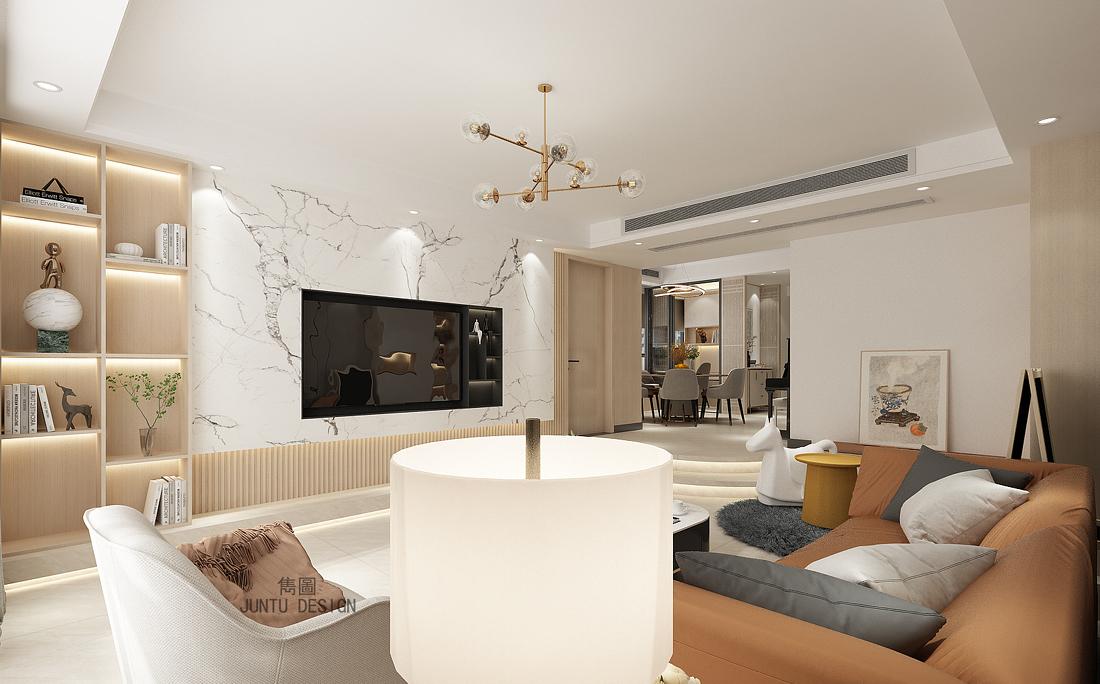 广州珠江新城 165㎡邹宅跃式设计丨中国广州-6