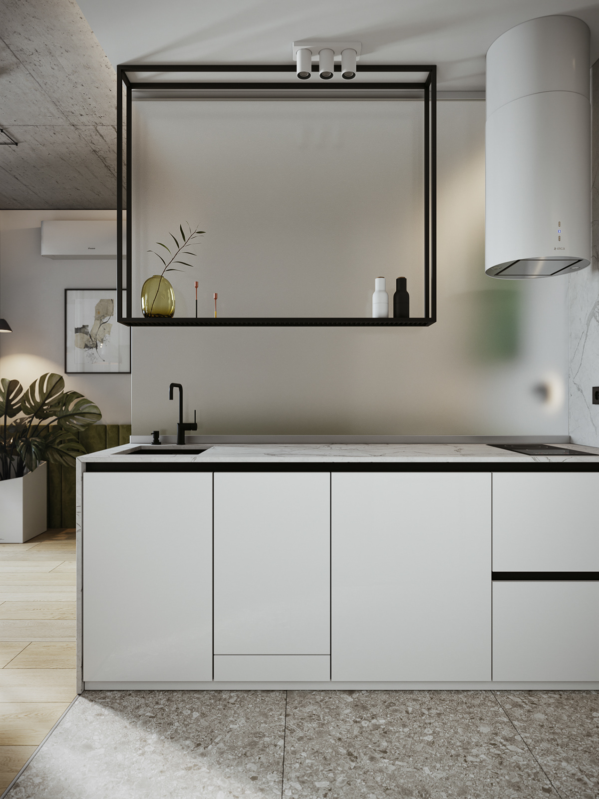 现代北欧风小户型，简单舒适的小窝-5