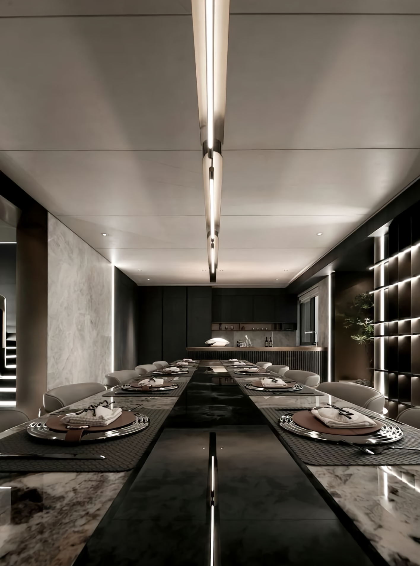 重庆阳光城合院 220 户型样板间丨中国重庆丨近境制作-0