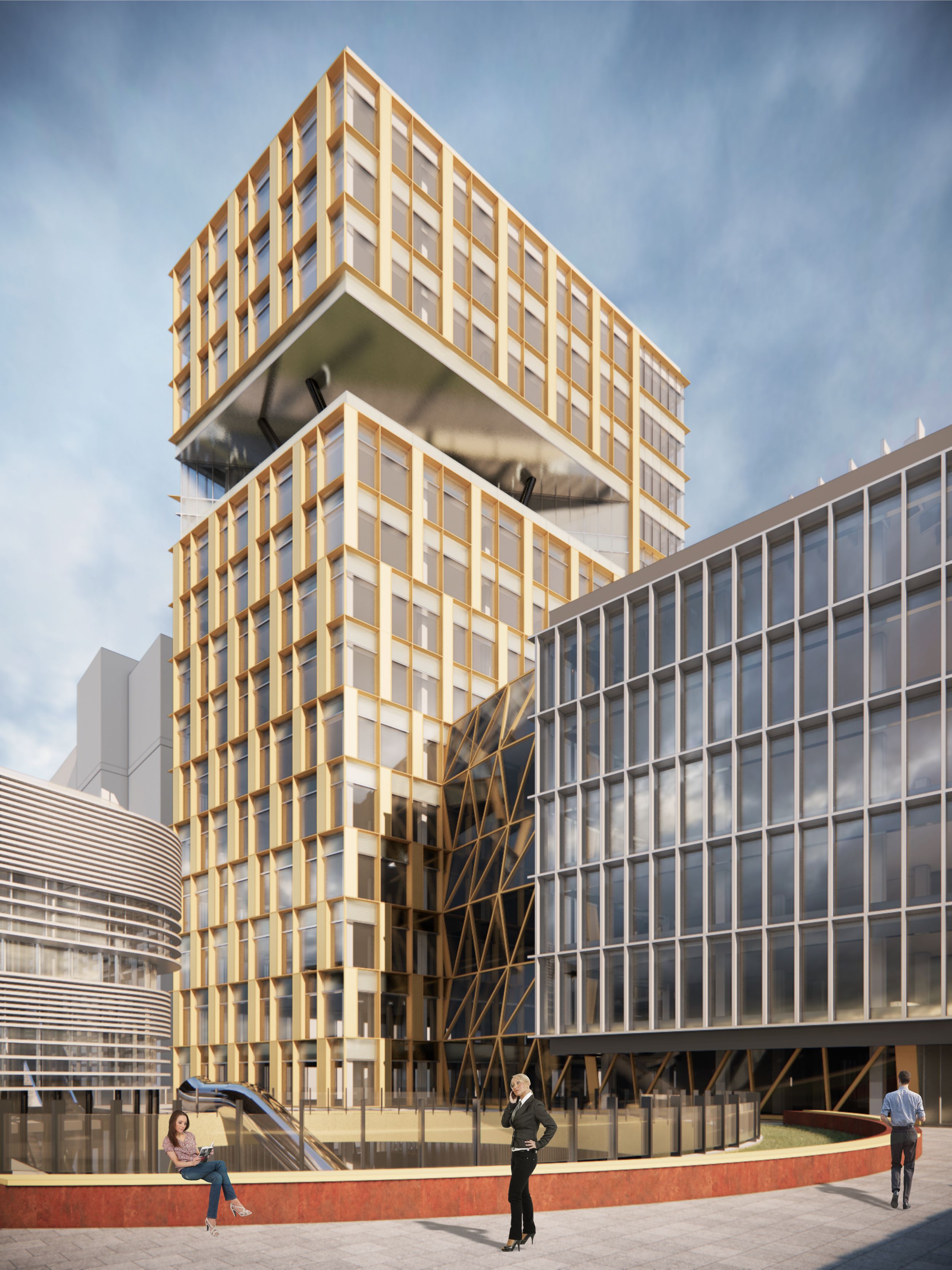 Многофункциональный комплекс по ул. Жукова. Archviz-2