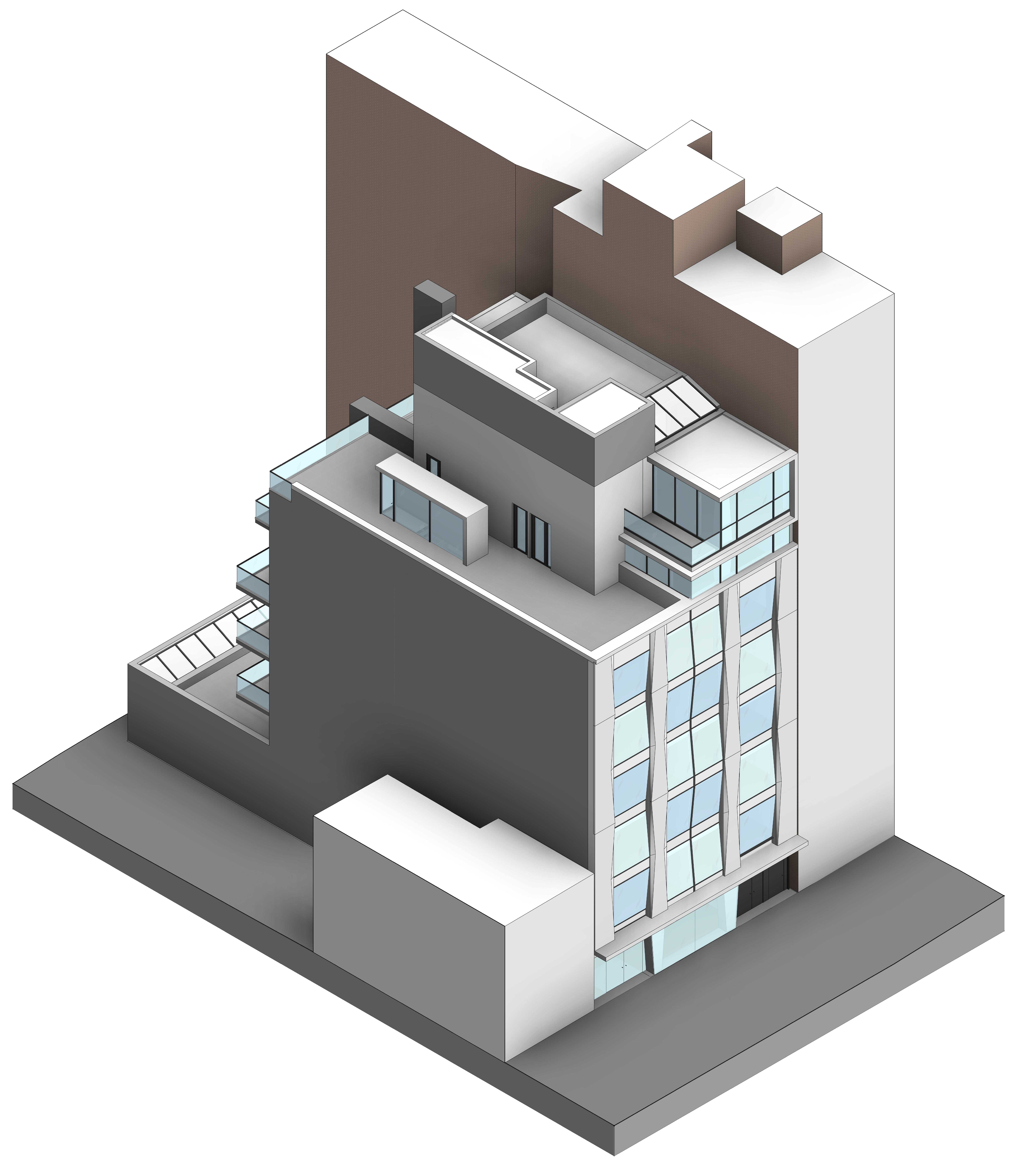 纽约 TRA 工作室打造 128 E 28 豪华公寓大楼-11