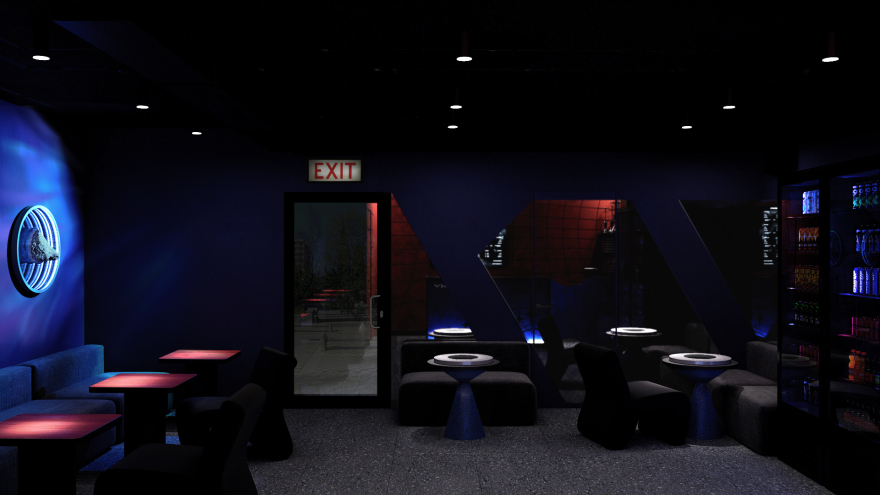 嘉拉伊太空休闲吧
注:Gala·y可能是个特定名称,嘉拉伊是根据读音音译,若有更合适的特定译法需根据具体上下文确定 丨俄罗斯彼尔姆丨Patriarch studio-12