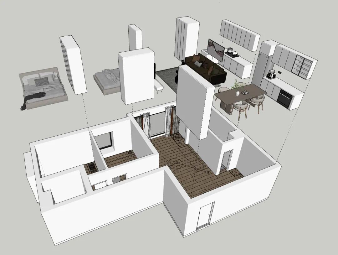 广州 CBD 现代侘寂风住宅丨中国广州丨广州从容装饰工程有限公司-69