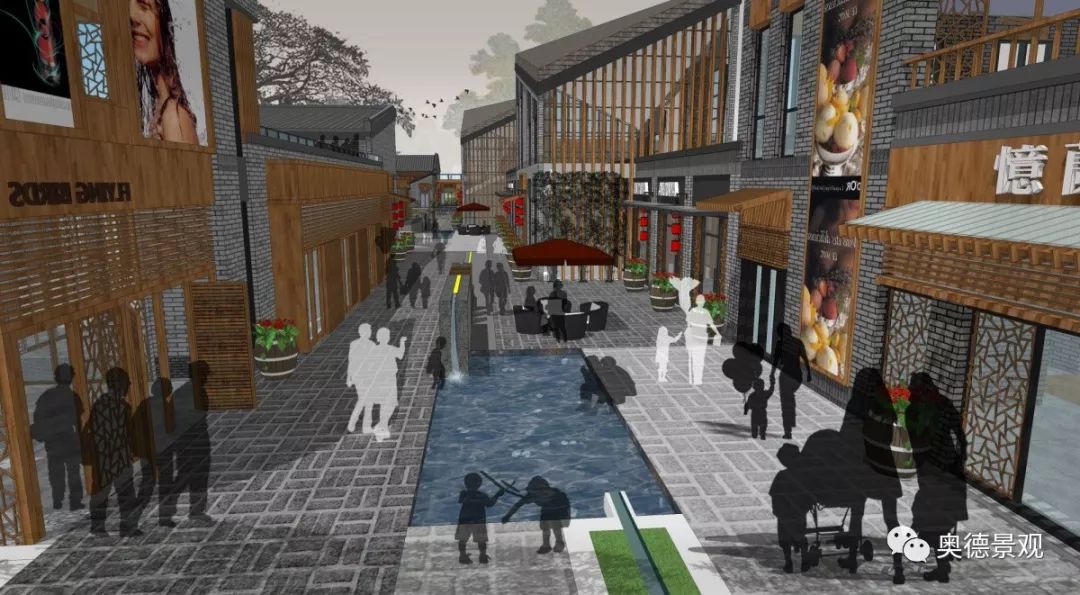 西安沣滨水镇 | 古韵新中式,生态康养的文旅小镇-42