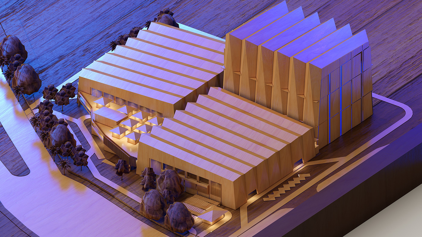 Gar/s Sport Center // maquette render (Studio Project)-7