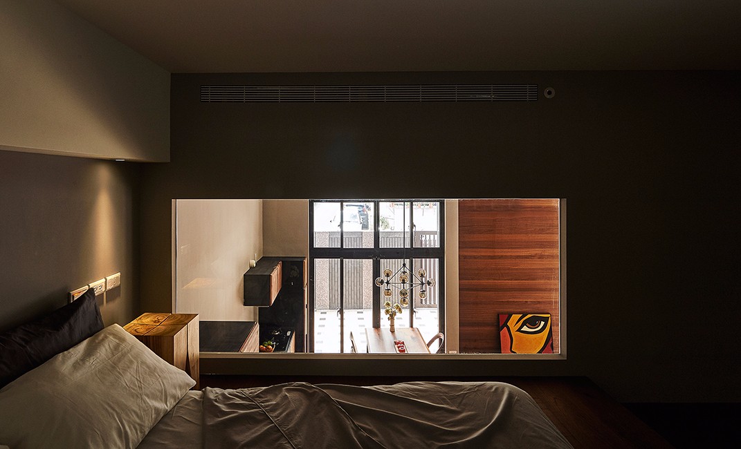 金属木质 loft，现代复式住宅空间设计-7