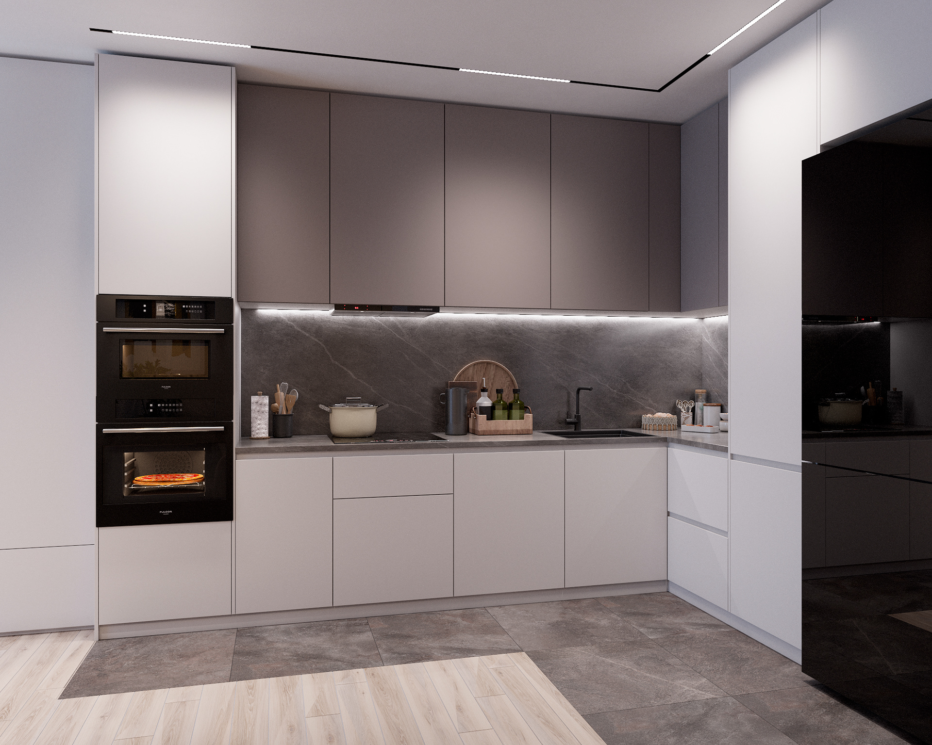 Дизайн интерьера квартиры ЖК Барклая 6-9