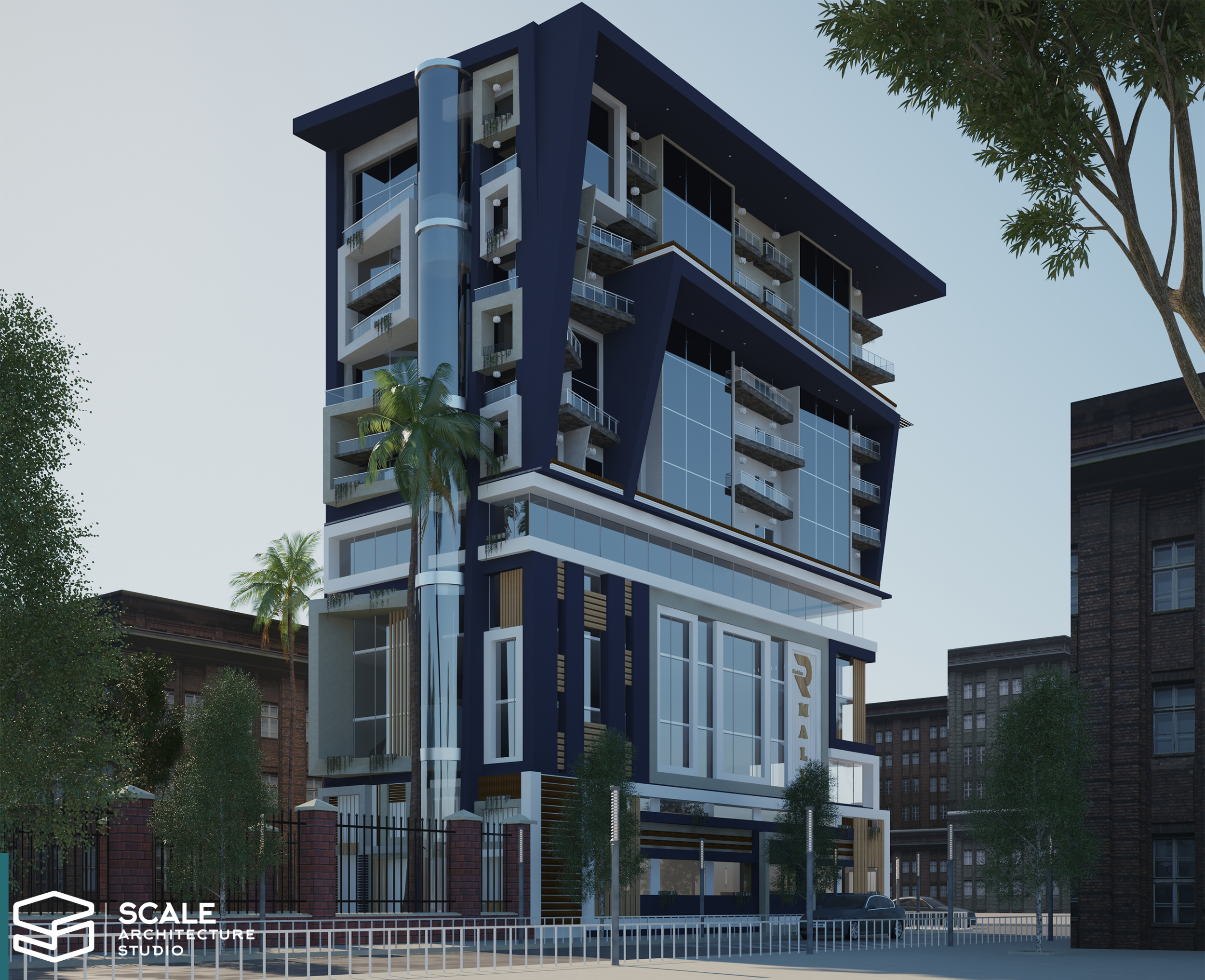 Rakha 塔设计丨埃及丨Scale architecture studio-9