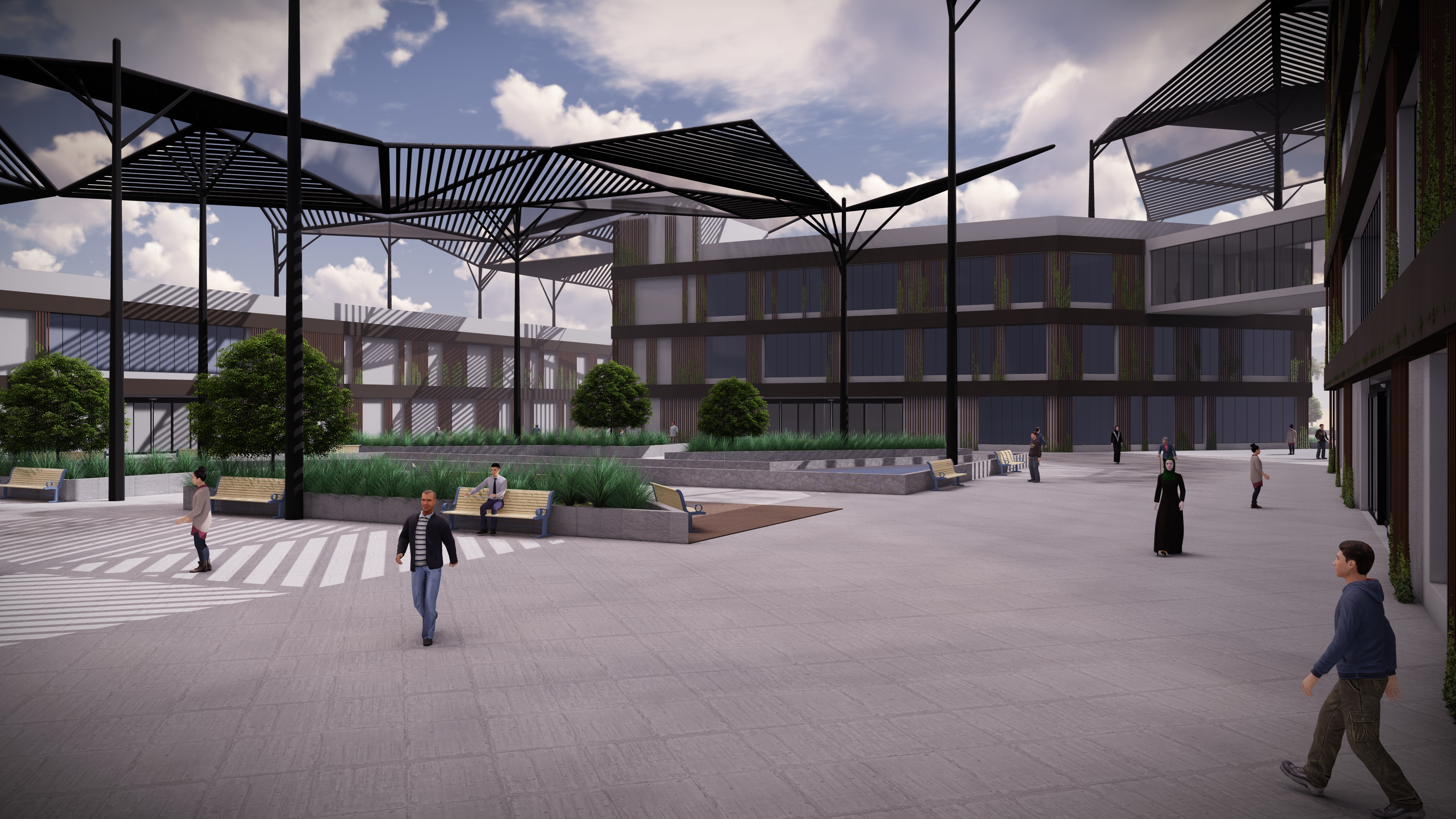 HEALING  身体残疾康复中心丨Ahram Candian大学工程学院建筑系-18