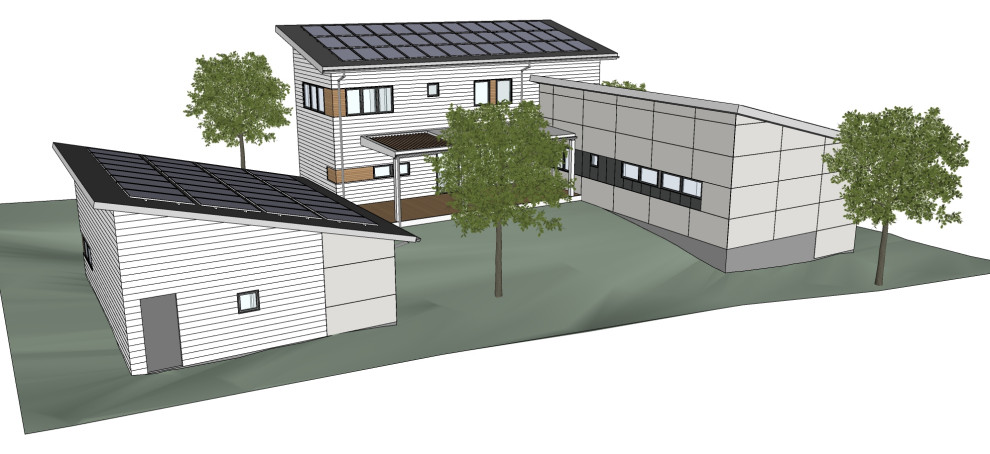 庭院周边净零能耗建筑新建项目-18