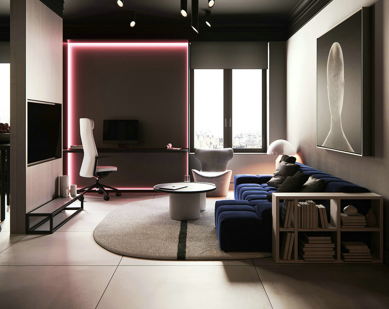 高级黑的魅力空间-0