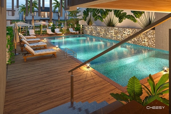 3D 建筑可视化丨THE CHEESY | VISUAL STUDIO-12