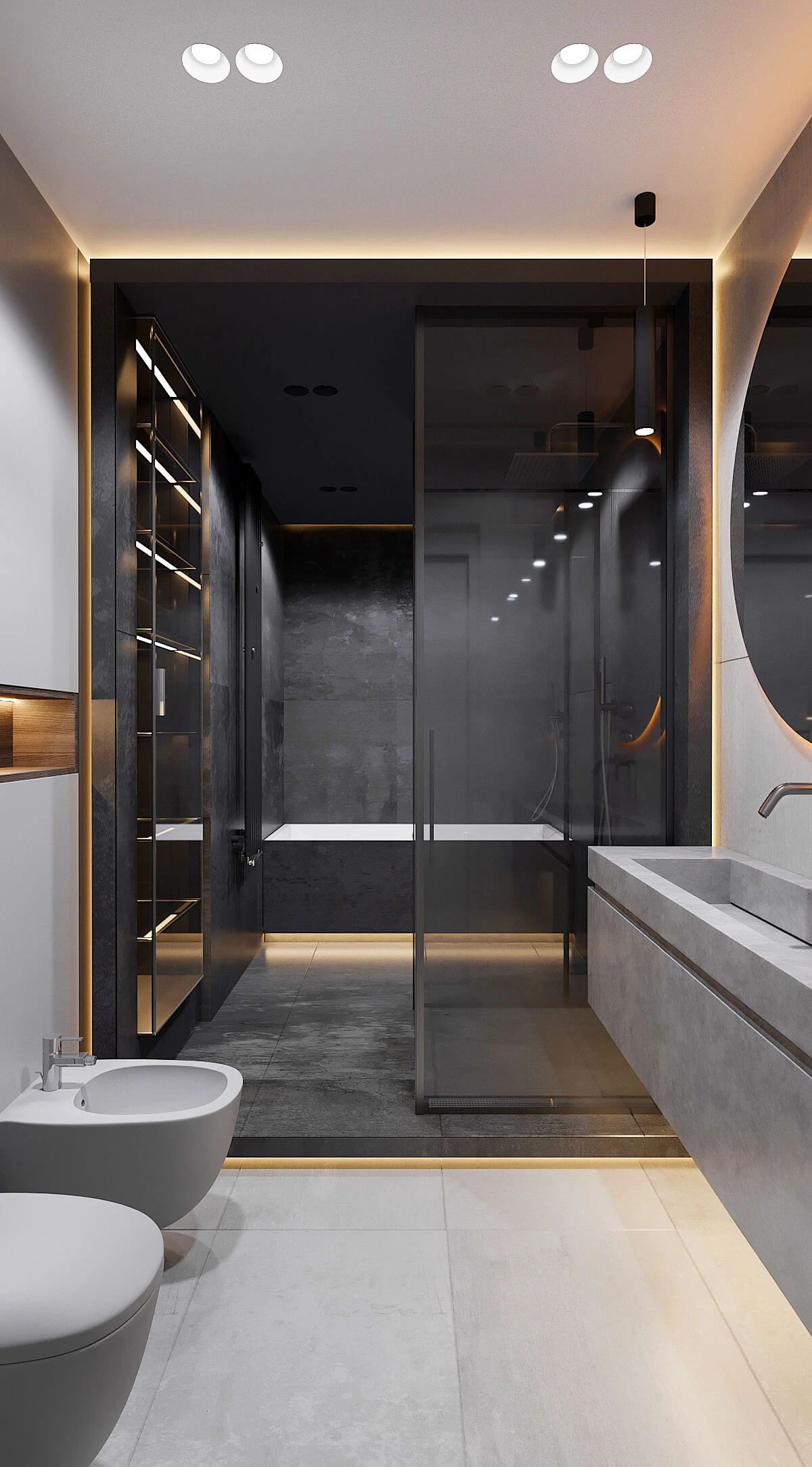 简约舒适的 149m²三层住宅设计丨Dinara Yousupova-29