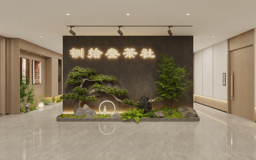 银川钏拾叁茶楼装修设计丨中国银川丨银川装修公司-87