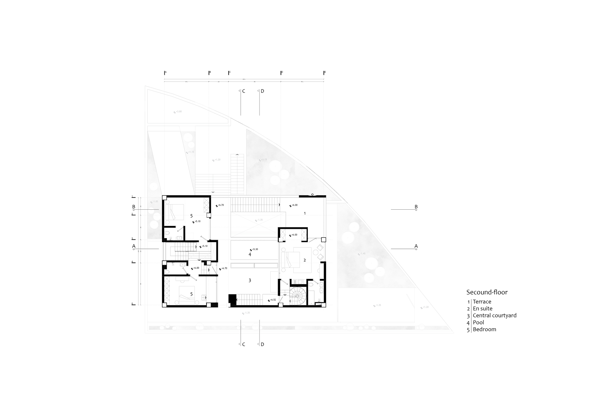 一栋半别墅丨伊朗丨WHY Architects-47