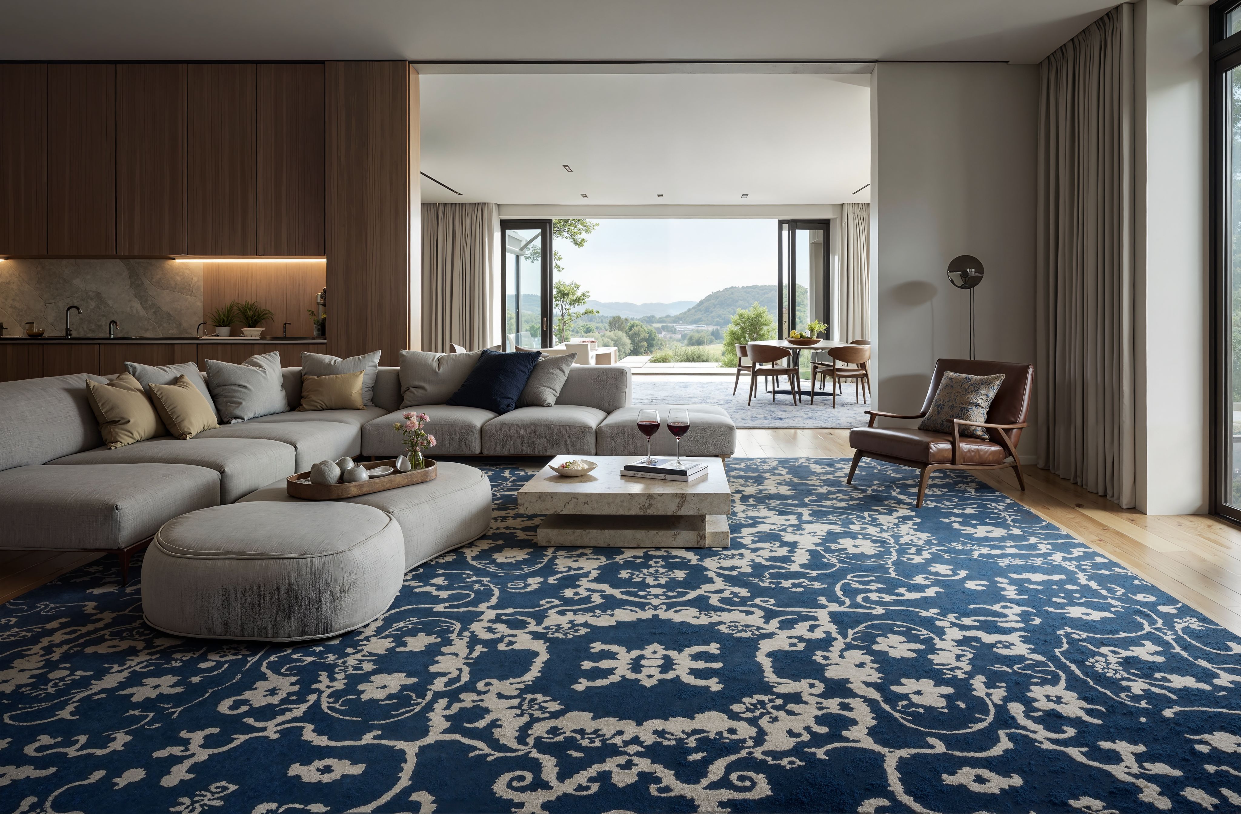 8K视觉解剖:一座客厅的绝对平面宣言-4