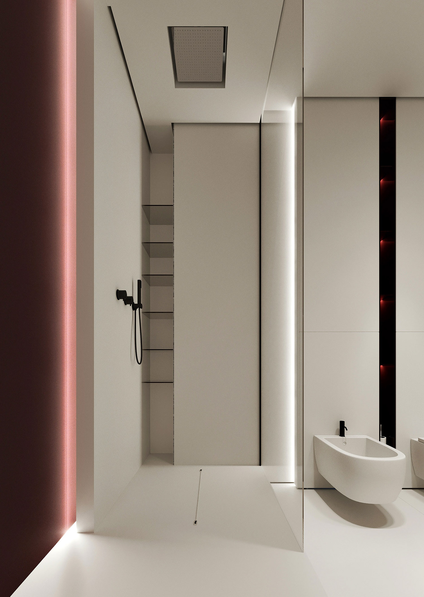 110平 现代简约 空间设计！-17