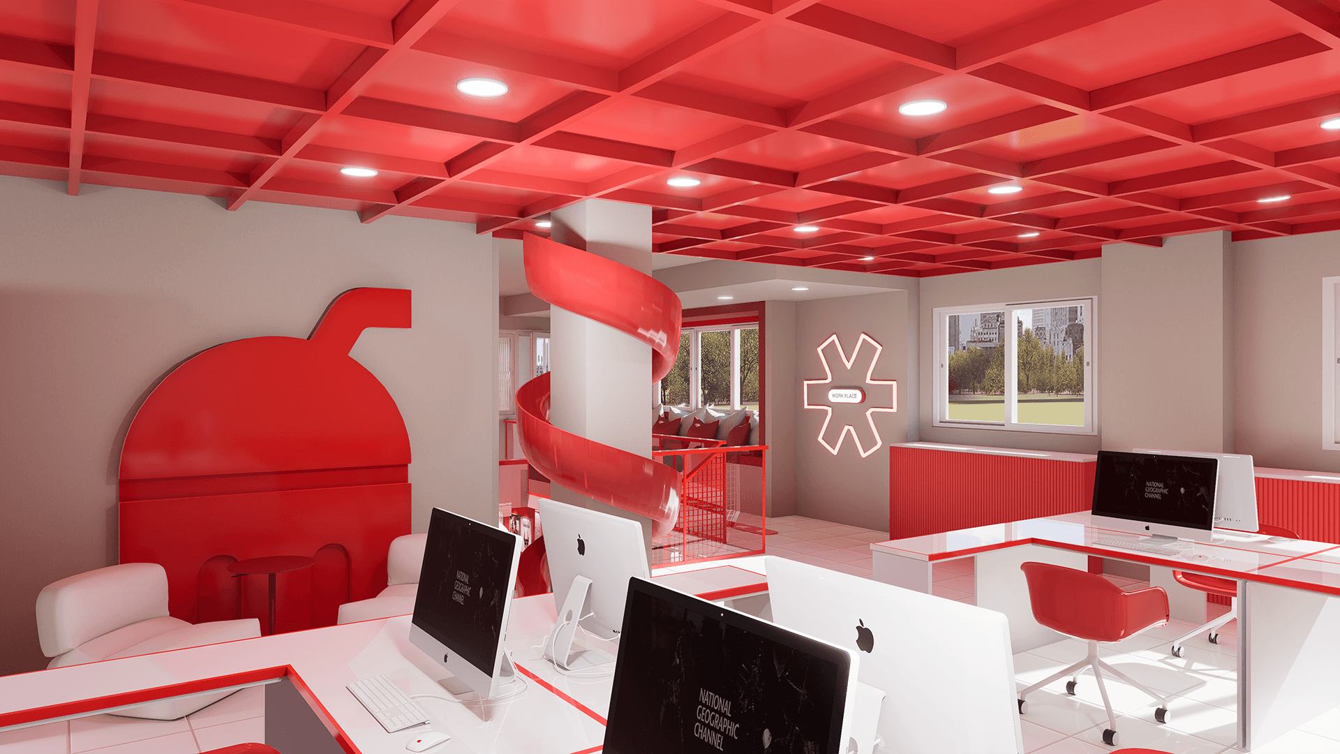 MILFSHAKES办公空间设计（包含THE OFFICE等区域）-18